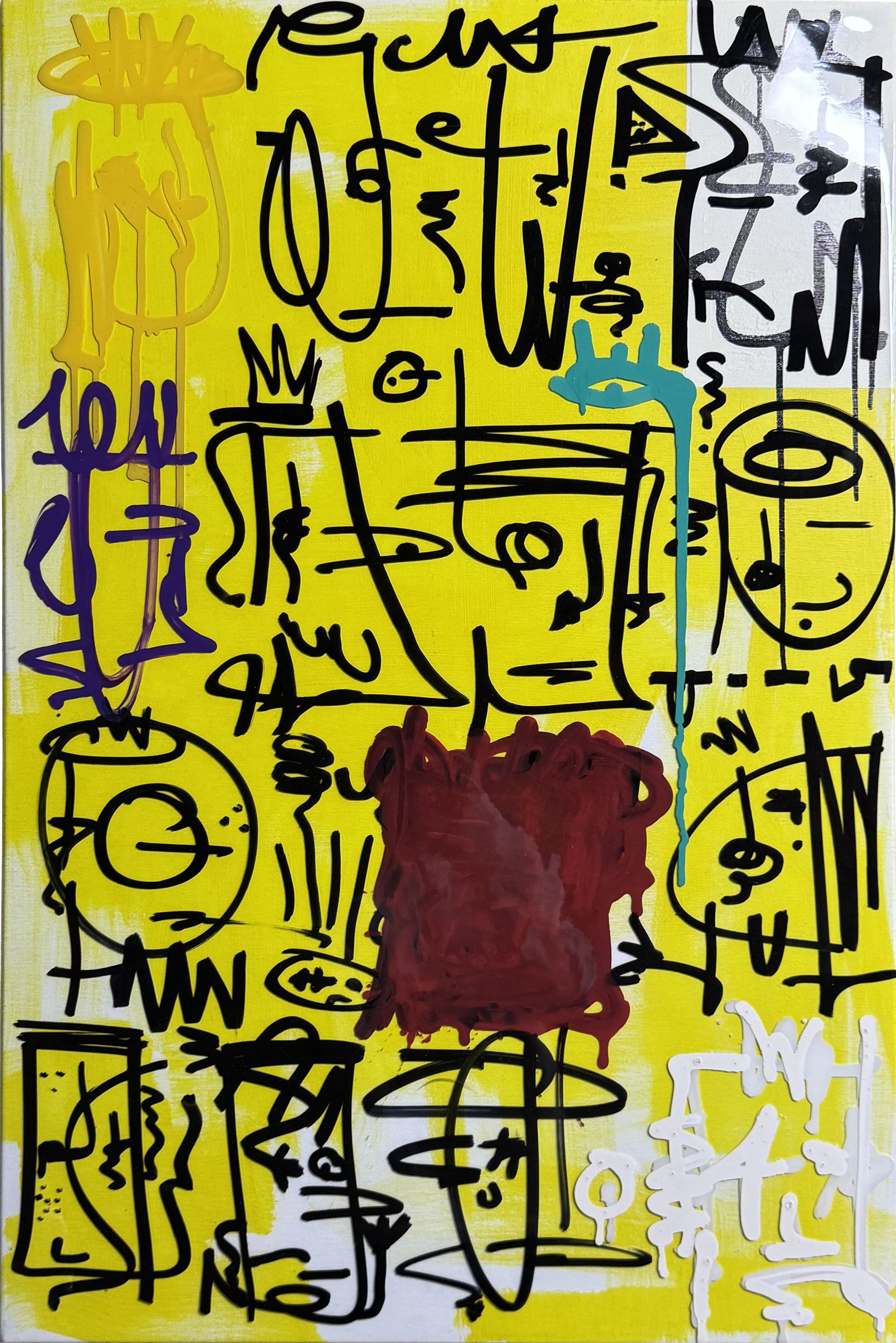 All Smiles .01 — 2023, 90×60cm